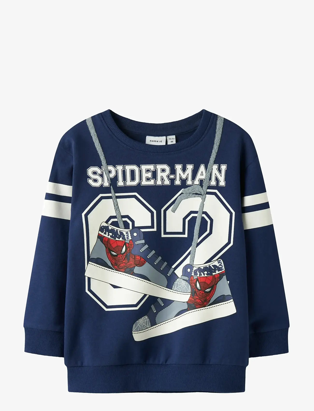 name it - NMMADAM SPIDER NREG SWEAT BRU MAR - sporta džemperi - blueprint - 1