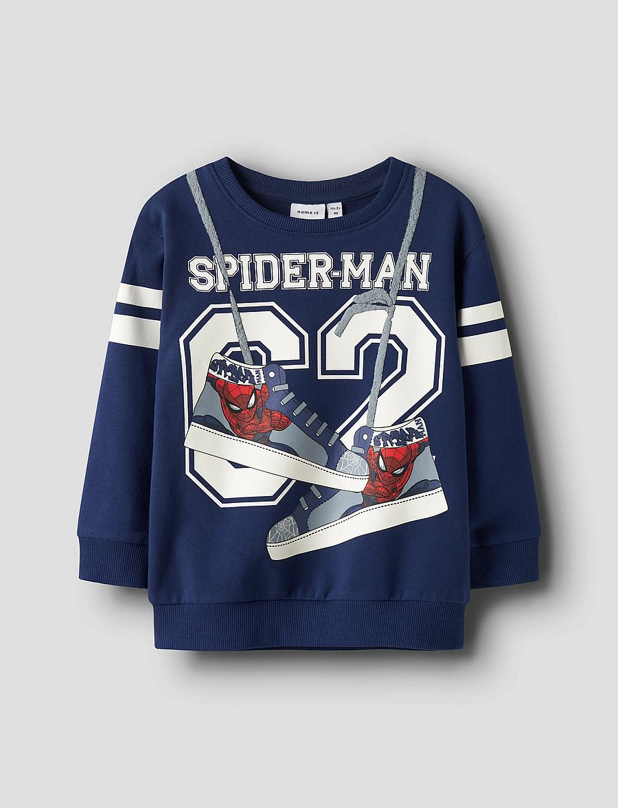 name it - NMMADAM SPIDER NREG SWEAT BRU MAR - dressipluusid - blueprint - 0