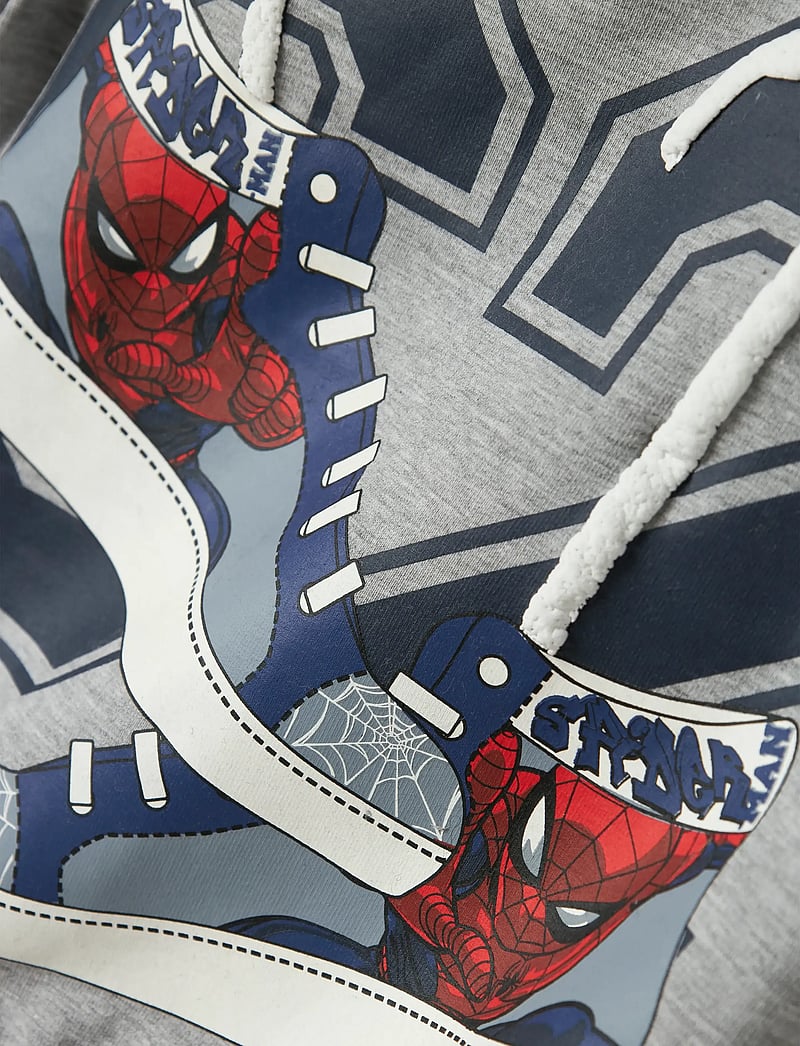 name it - NMMADAM SPIDER NREG SWEAT BRU MAR - sweatshirts - grey melange - 2