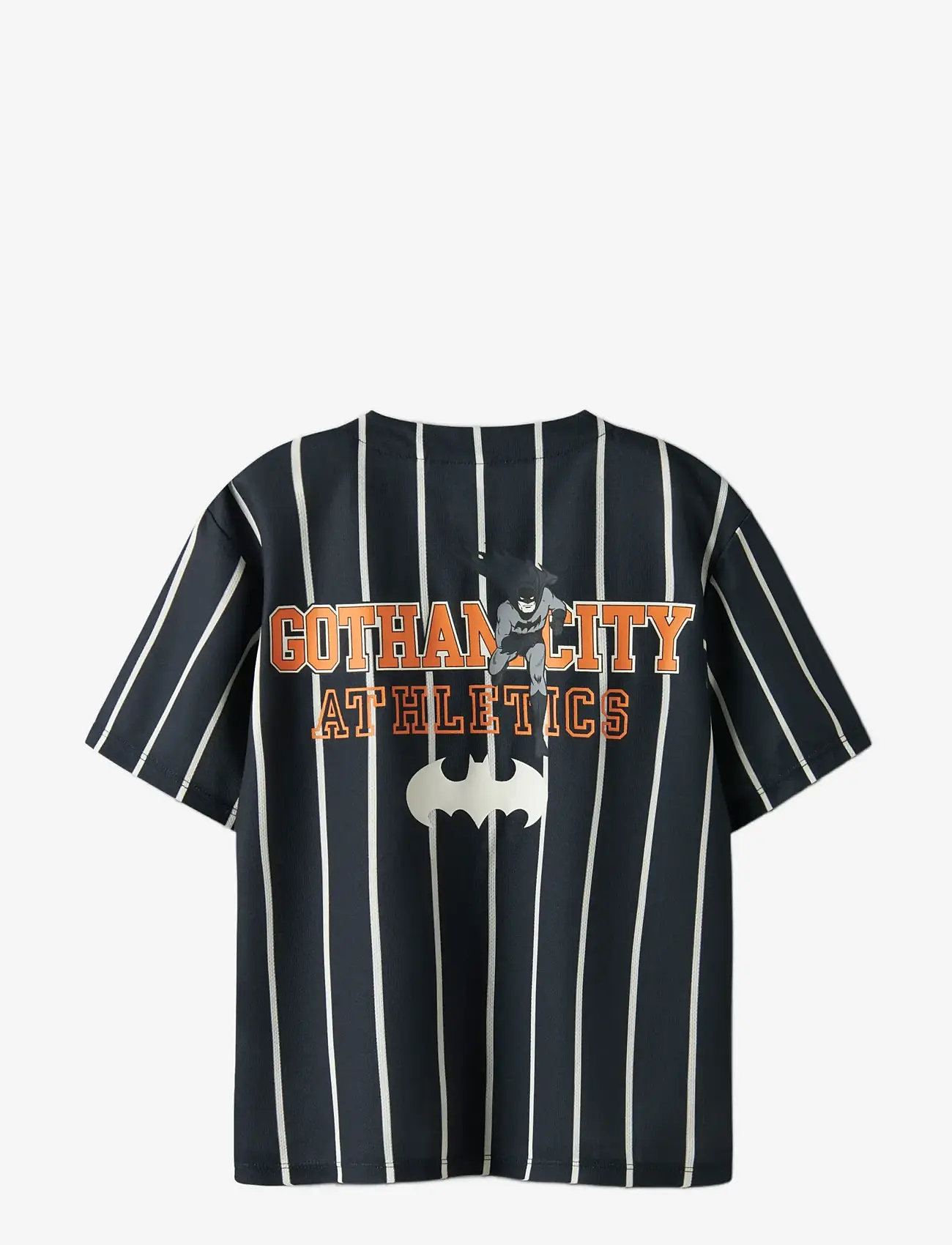 name it - NKMAKASH BATMAN SS NREG POLY SHIRT WAB - kortærmede t-shirts - navy blazer - 2