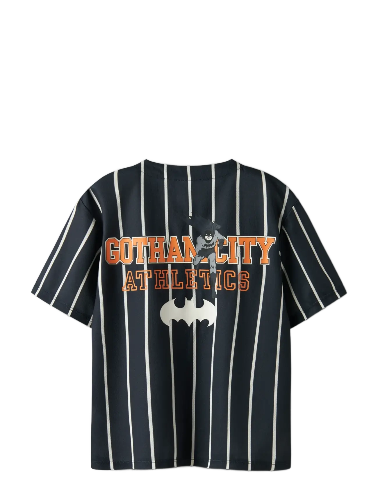 name it - NKMAKASH BATMAN SS NREG POLY SHIRT WAB - lühikeste varrukatega t-särgid - navy blazer - 2