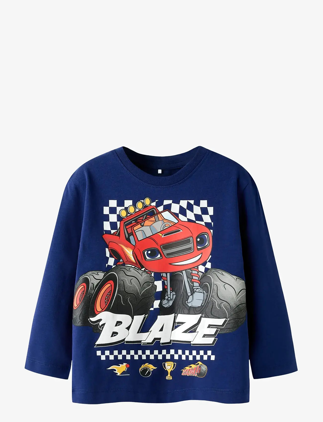 name it - NMMAMAN BLAZE LS NREG TOP VDE - marškinėliai ilgomis rankovėmis - blueprint - 0