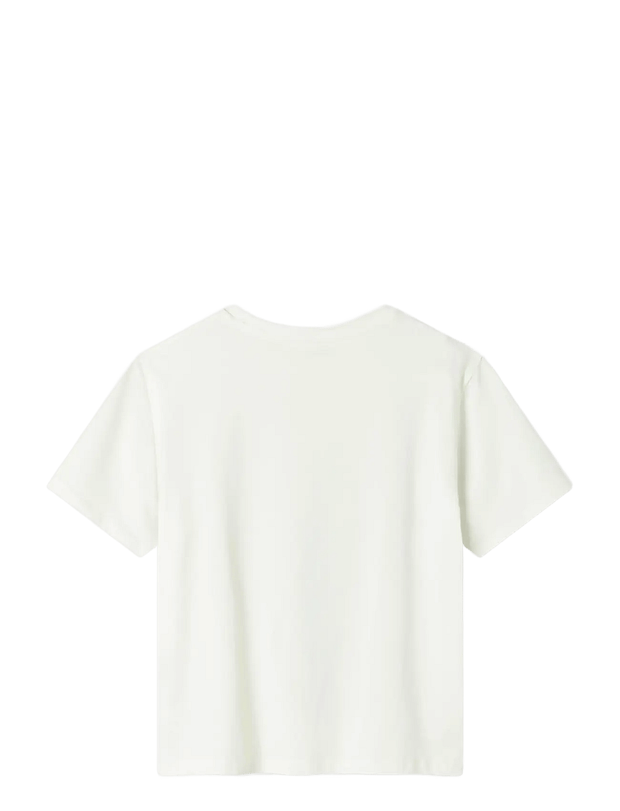 name it - NKMADD BATMAN SS NREG TOP WAB - kortærmede t-shirts - cloud dancer - 1
