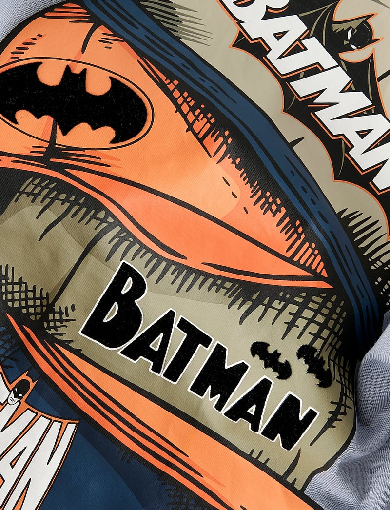name it - NKMADD BATMAN SS NREG TOP WAB - kortærmede t-shirts - tradewinds - 2