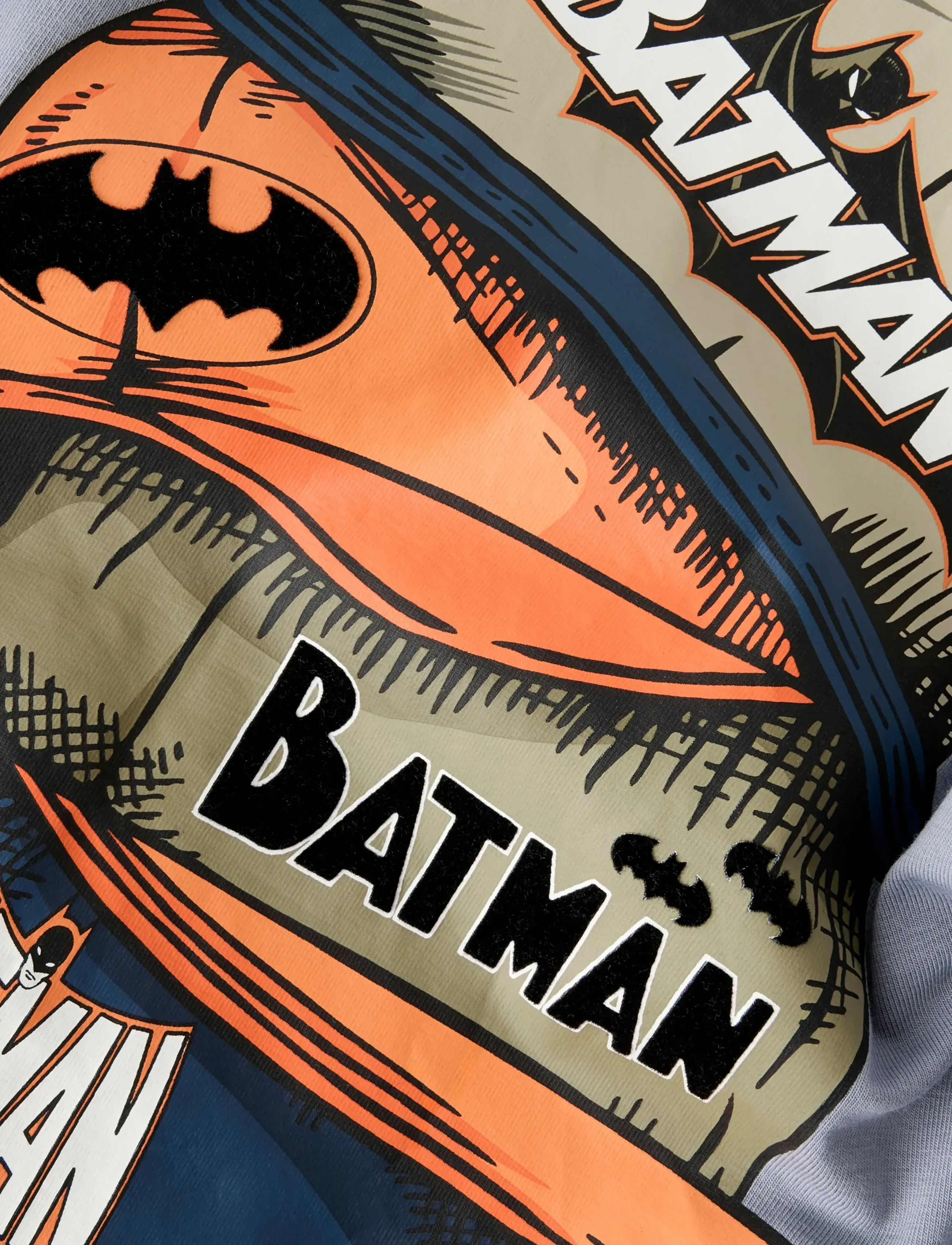 name it - NKMADD BATMAN SS NREG TOP WAB - kurzärmelige - tradewinds - 2