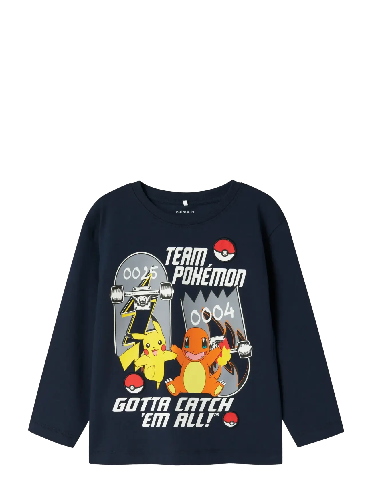 name it NMMSTERN POKEMON LS NREG TOP SKY - Kläder - NAVY BLAZER / navy