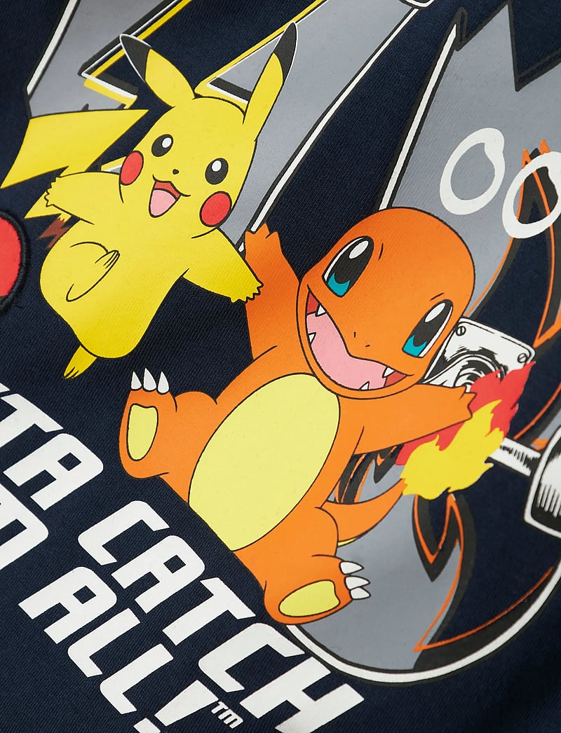 name it - NMMSTERN POKEMON LS NREG TOP SKY - langærmede t-shirts - navy blazer - 2