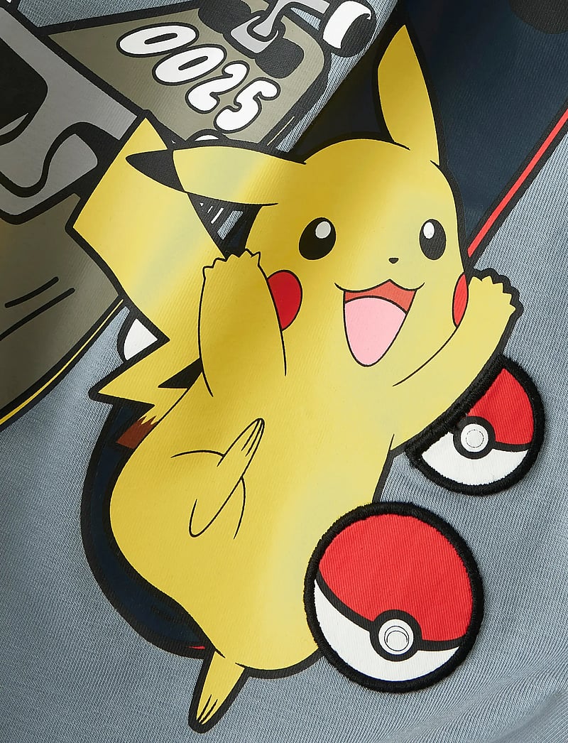 name it - NMMSTERN POKEMON LS NREG TOP SKY - långärmade t-shirts - tradewinds - 2