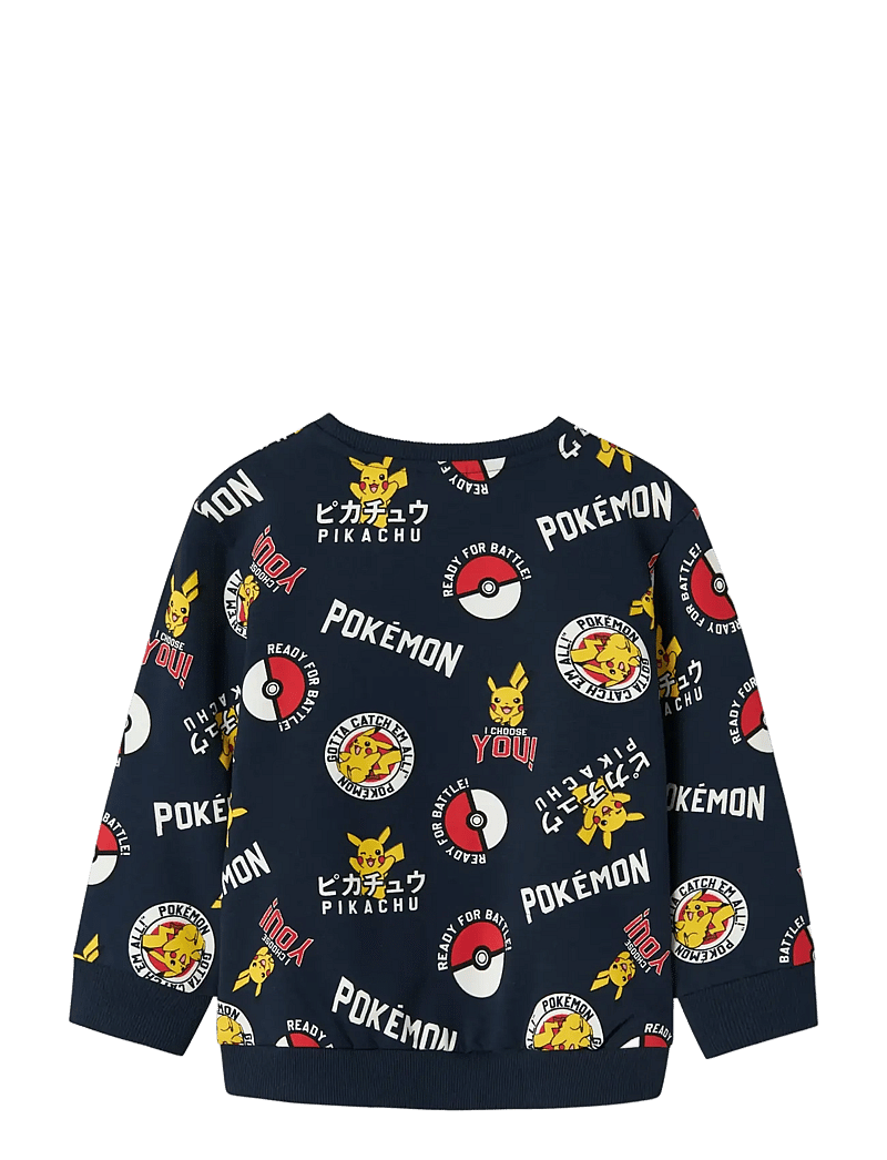 name it - NMMSILO POKEMON NREG SWEAT BRU SKY - sweatshirts - navy blazer - 2
