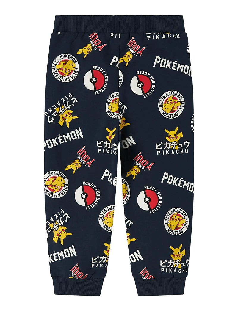name it - NMMSILO POKEMON NREG SWEAT PANTS BRU SKY - sweatpants - navy blazer - 2