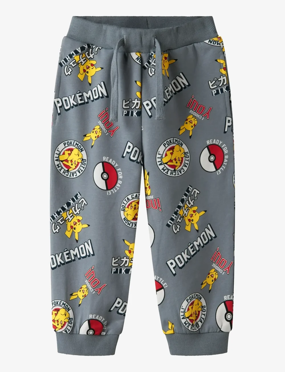 name it - NMMSILO POKEMON NREG SWEAT PANTS BRU SKY - jogginghosen - tradewinds - 0