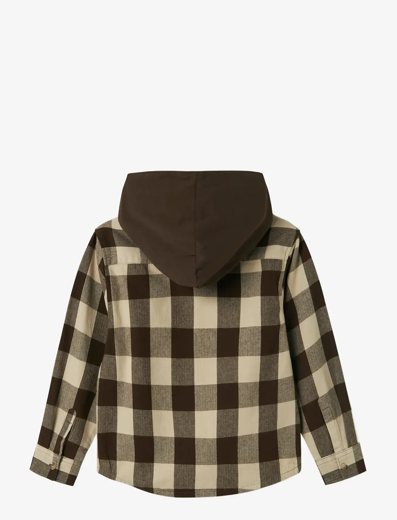name it - NKMOLAF LS OVERSHIRT WH - langærmede skjorter - delicioso - 1