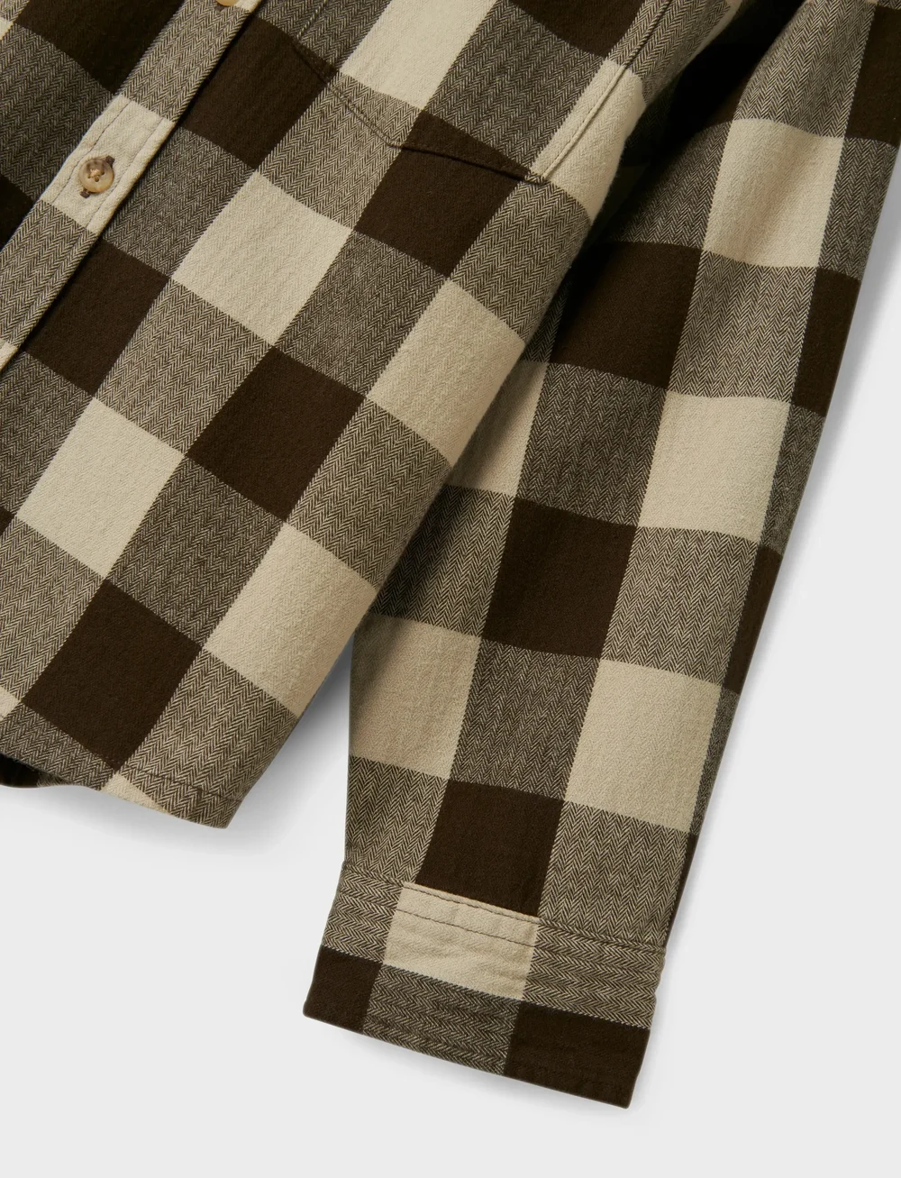 name it - NKMOLAF LS OVERSHIRT WH - långärmade skjortor - delicioso - 4