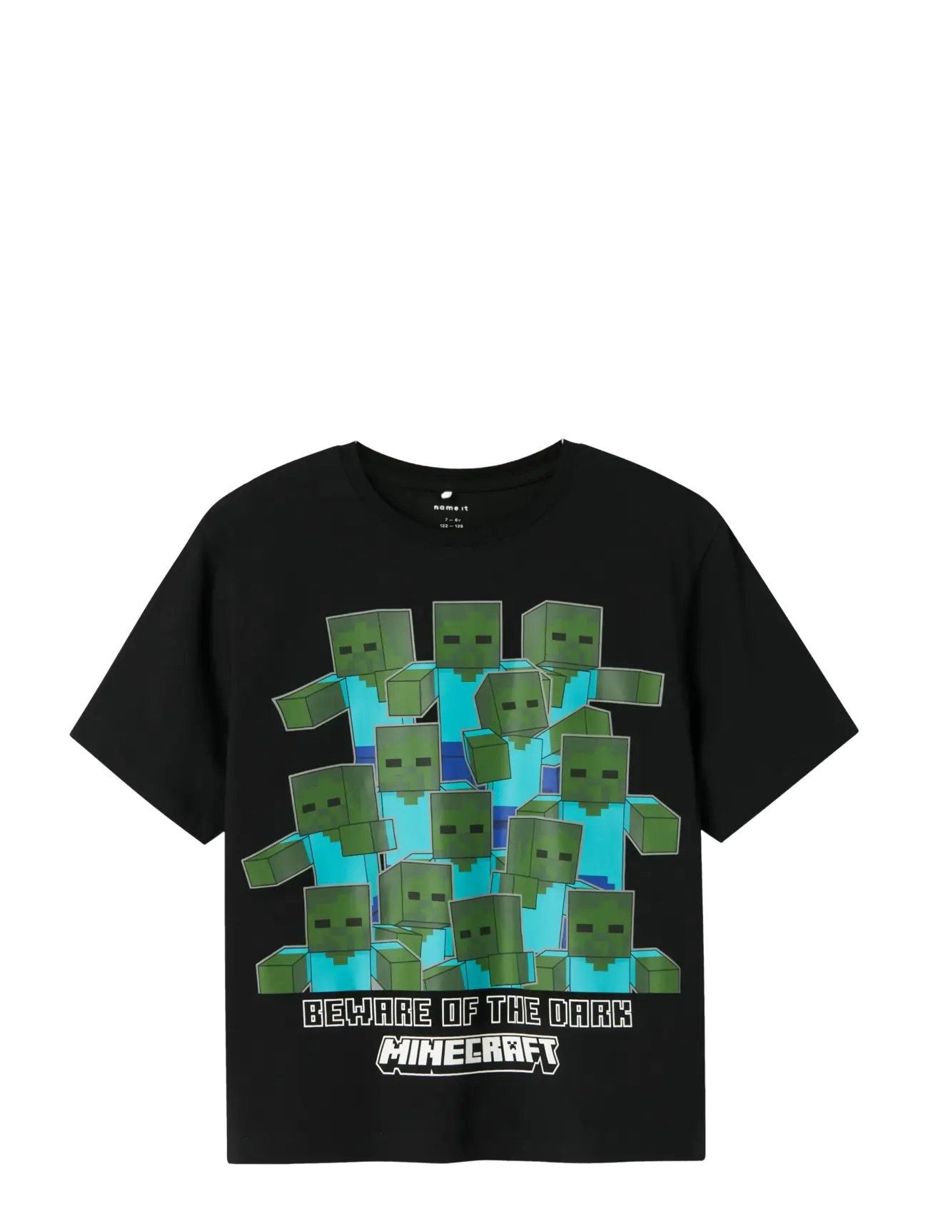 name it NKMSUMBA MINECRAFT SS NREG TOP BOX BFU - Overdele - BLACK / black