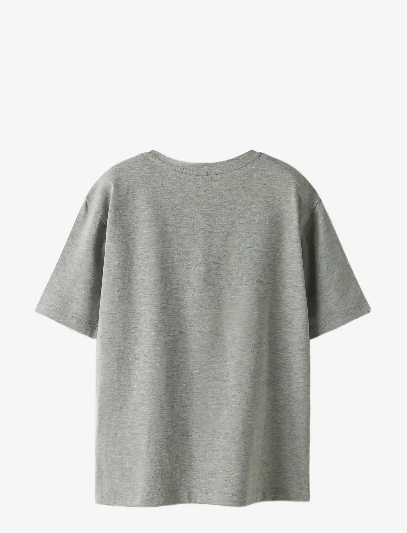 name it - NKMSUMBA MINECRAFT SS NREG TOP BOX BFU - kurzärmelige - grey melange - 1