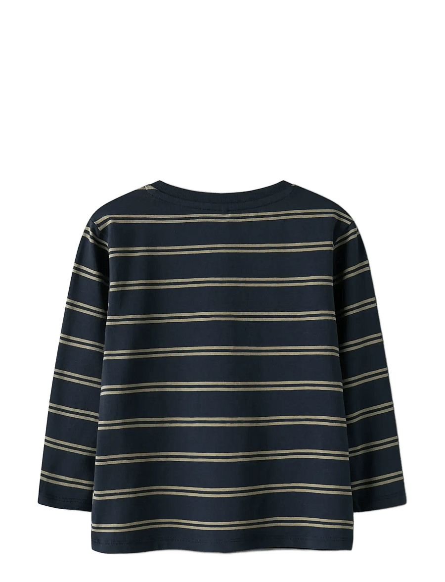name it - NMMSOFUS PAW LS NREG TOP BOX CPLG - t-krekli ar garām piedurknēm - navy blazer - 2