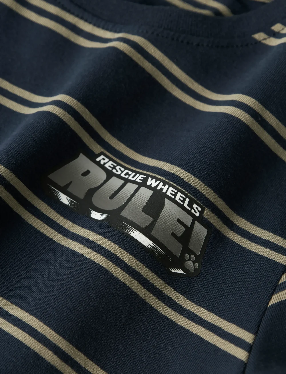 name it - NMMSOFUS PAW LS NREG TOP BOX CPLG - langermede t-skjorter - navy blazer - 2