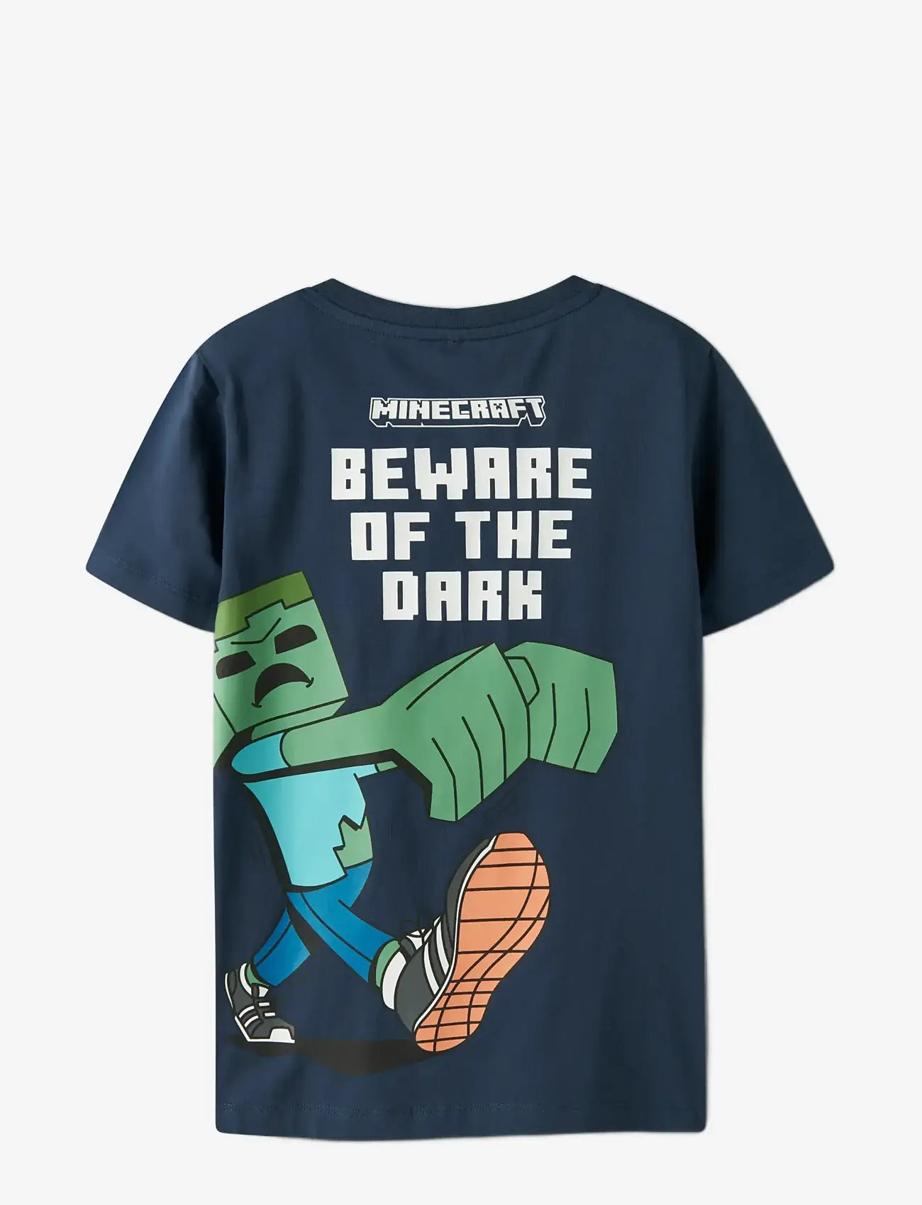 name it - NKMSABA MINECRAFT SS NREG TOP BFU - lühikeste varrukatega t-särgid - insignia blue - 1