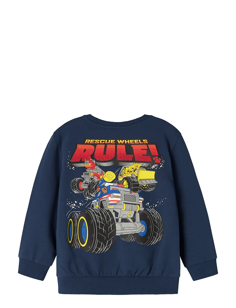 name it - NMMSTEFFEN PAW NREG SWEAT BRU NOOS CPLG - džemperiai - insignia blue - 1