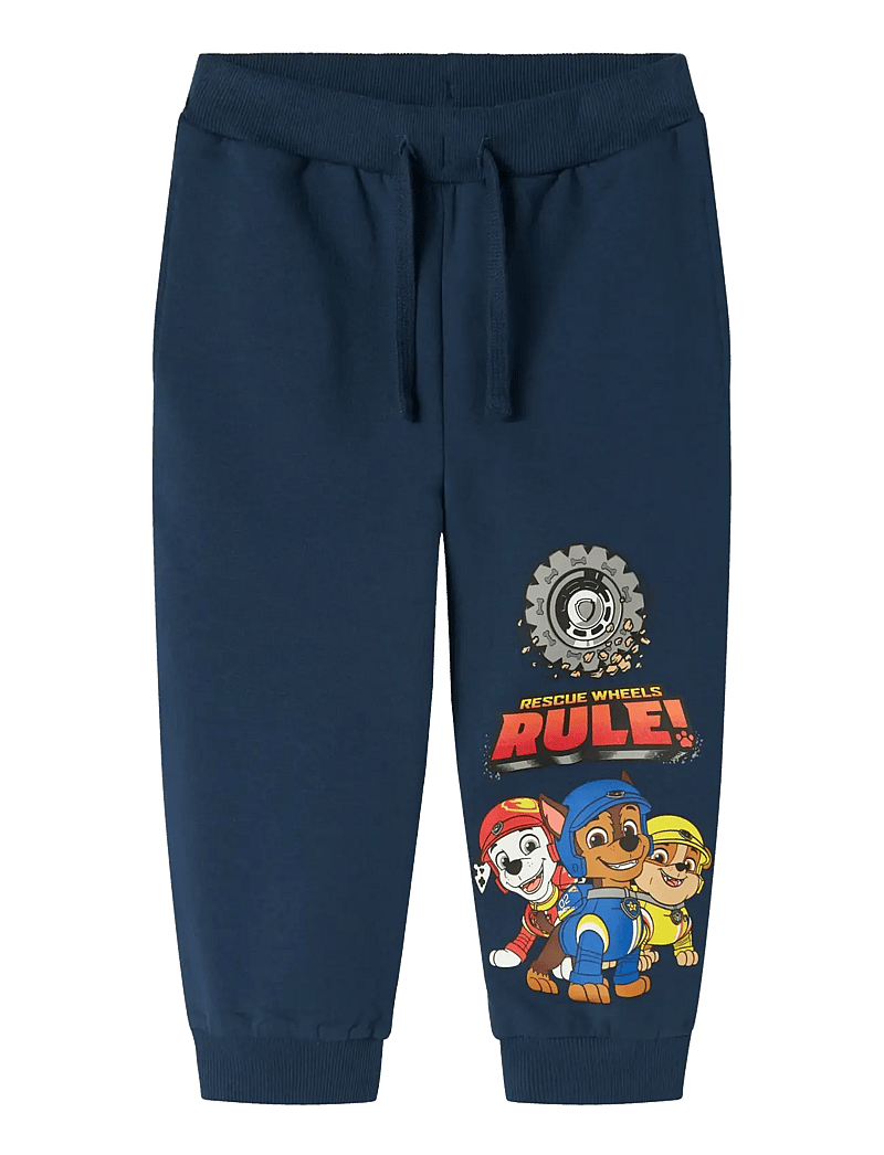 name it - NMMSTEFFEN PAW NREG SWE PANTS BRU CPLG - spodnie dresowe - insignia blue - 1