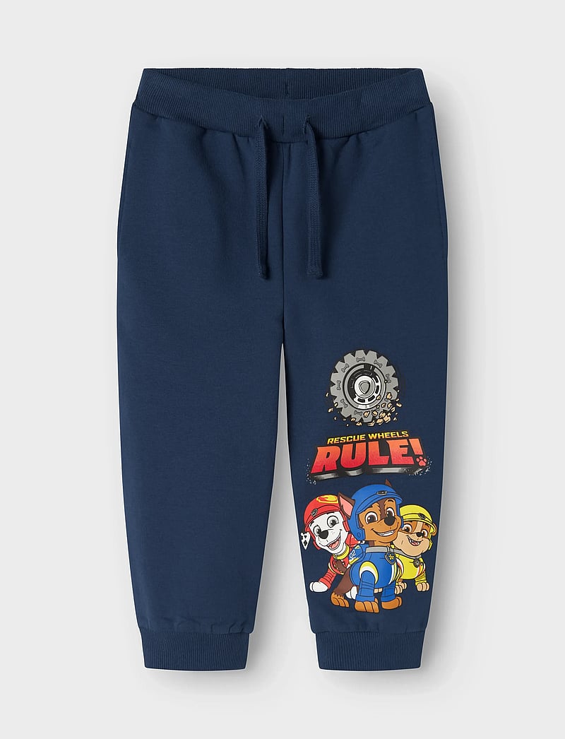 name it - NMMSTEFFEN PAW NREG SWE PANTS BRU CPLG - spodnie dresowe - insignia blue - 0