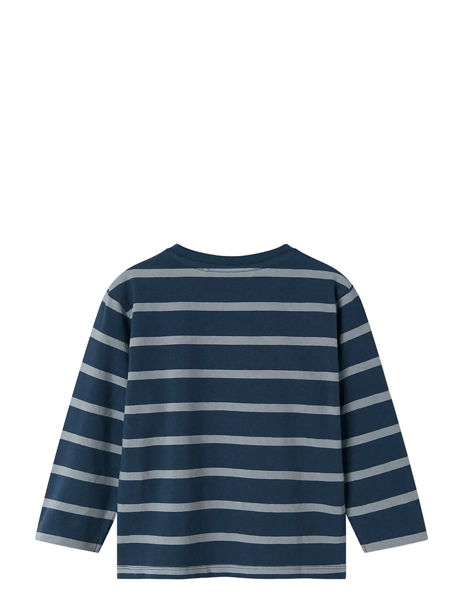 name it - NMMSULLI BLUEY LS NREG TOP SKY - langärmelig - insignia blue - 2
