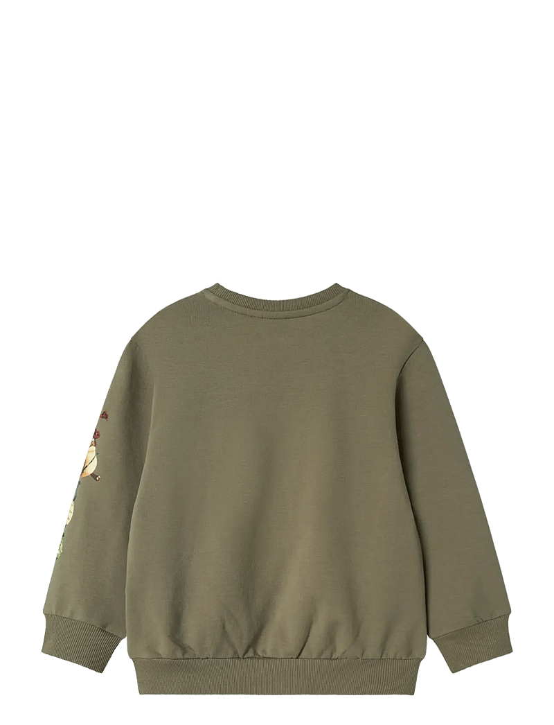 name it - NMMSTEPH GIGANTO NREG SWEAT BRU VDE - sweatshirts - mermaid - 1