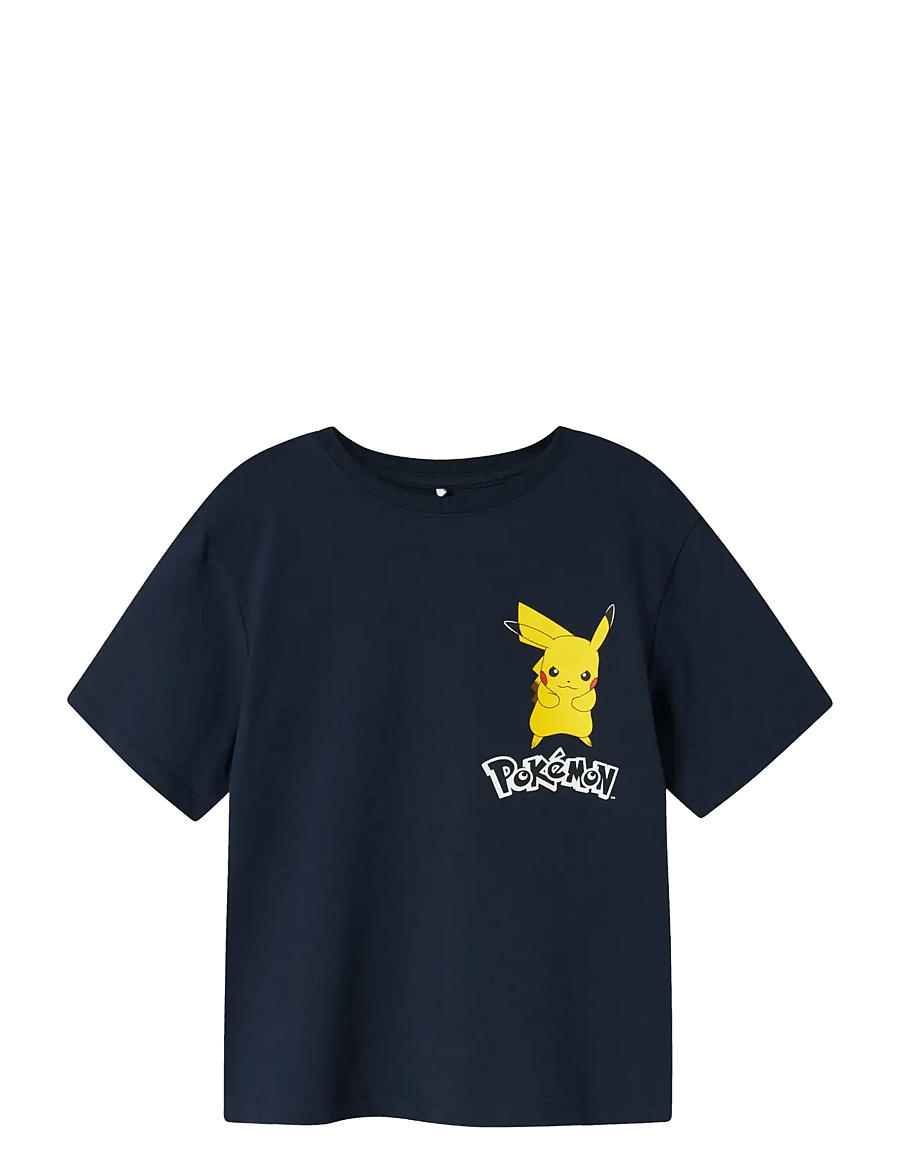 name it - NKMSTU POKEMON SS NREG TOP BOX SKY - t-shirts à manches courtes - navy blazer - 1