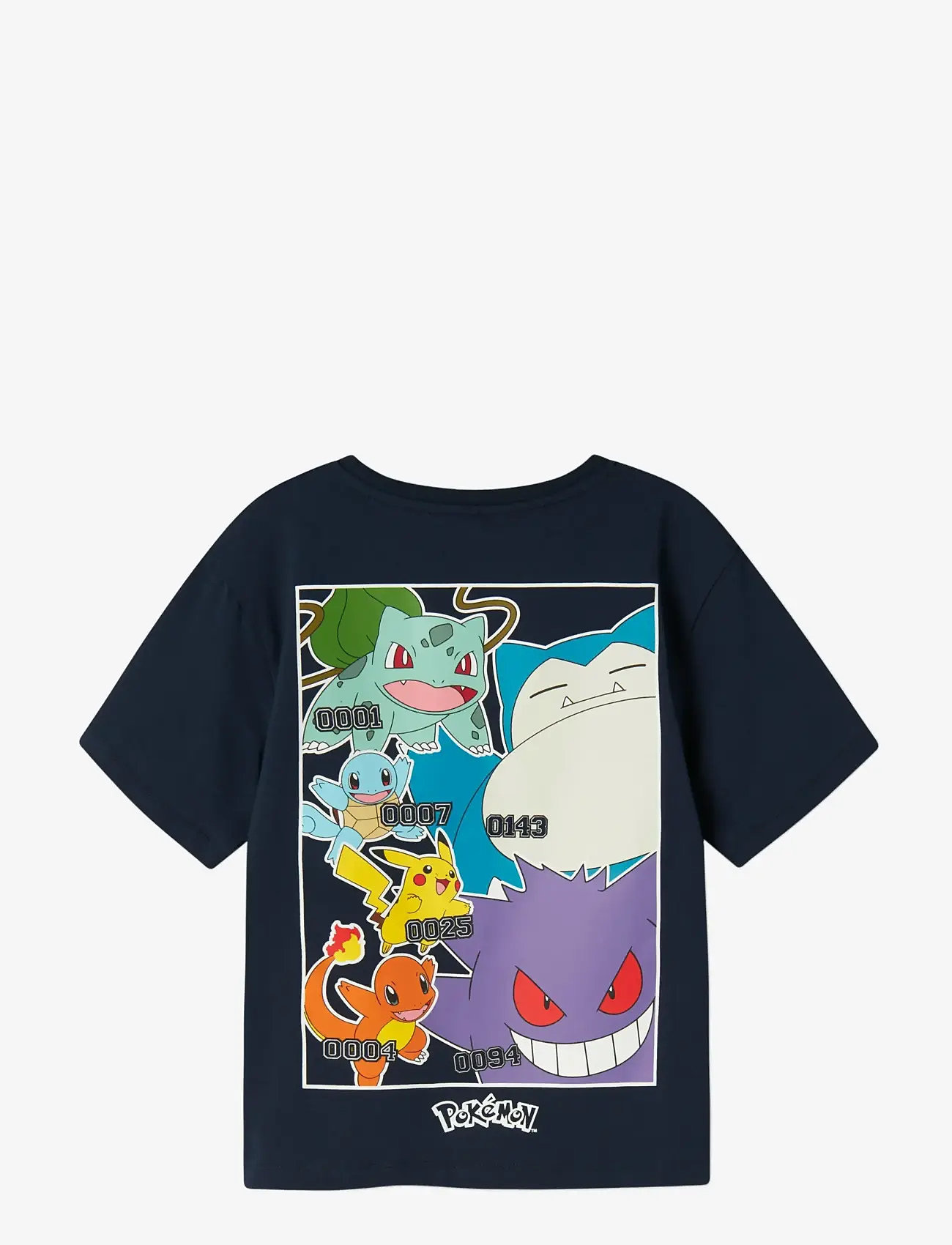 name it - NKMSTU POKEMON SS NREG TOP BOX SKY - kortærmede t-shirts - navy blazer - 1