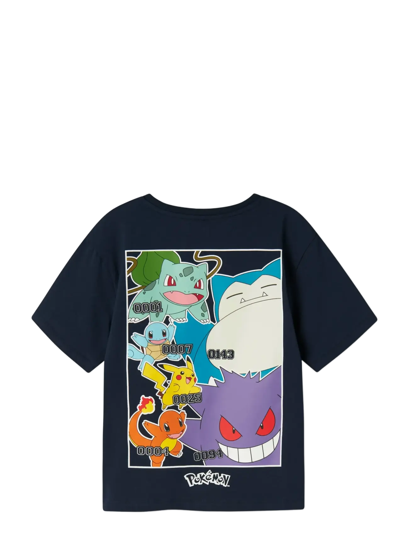 name it - NKMSTU POKEMON SS NREG TOP BOX SKY - krótki rękaw - navy blazer - 2