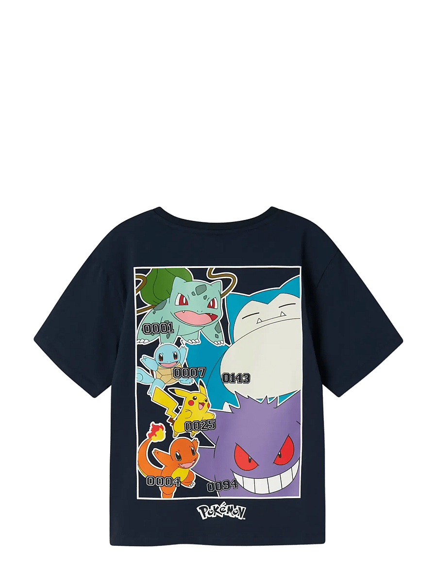 name it - NKMSTU POKEMON SS NREG TOP BOX SKY - t-shirts à manches courtes - navy blazer - 2