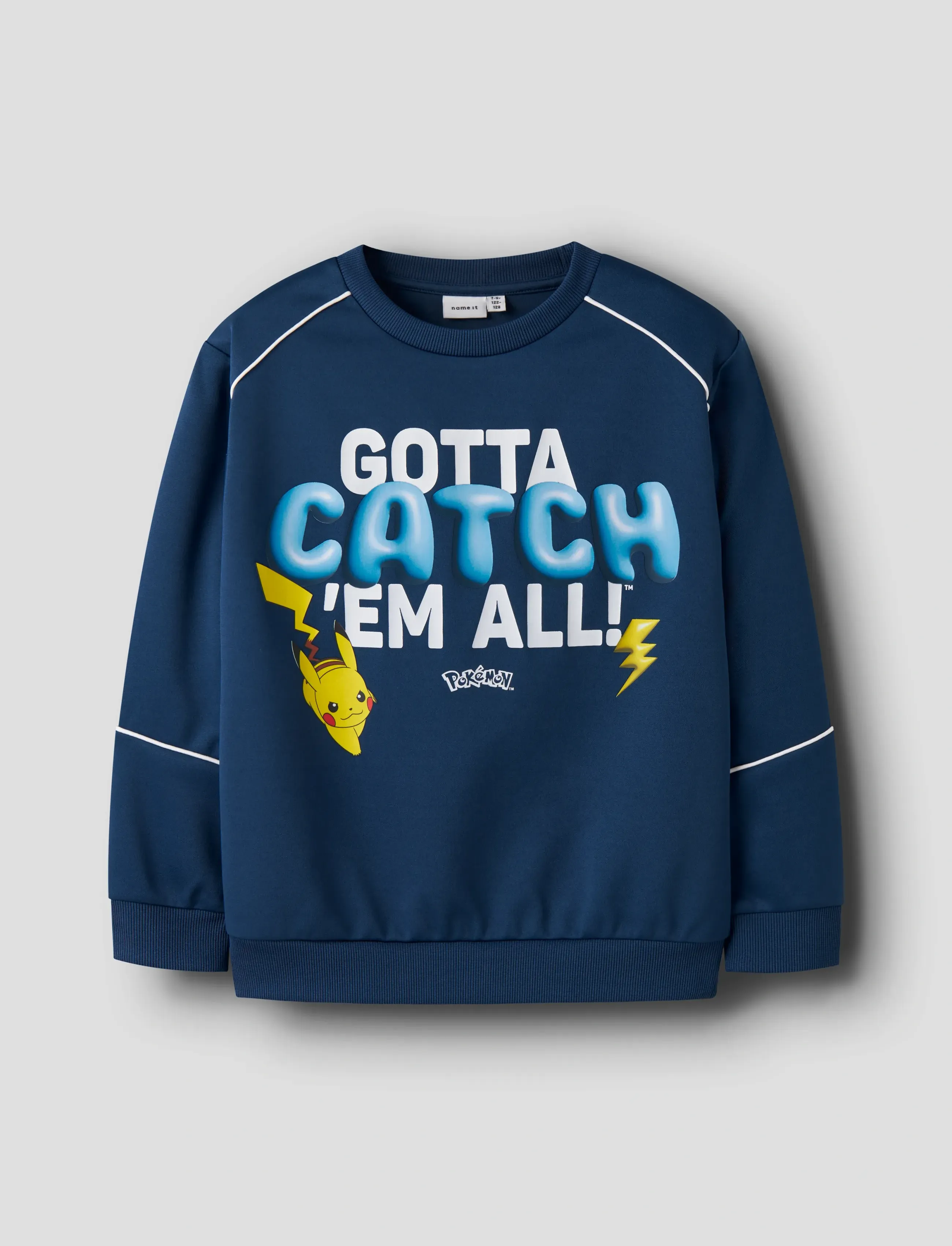 name it - NKMSIDNEY POKEMON NREG POLY SWEAT SKY - sweatshirts - insignia blue - 0