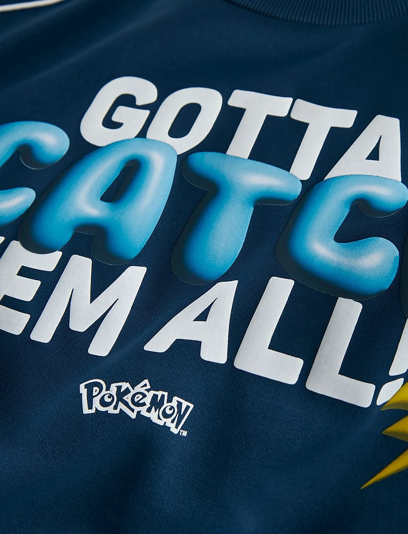 name it - NKMSIDNEY POKEMON NREG POLY SWEAT SKY - sweatshirts - insignia blue - 4