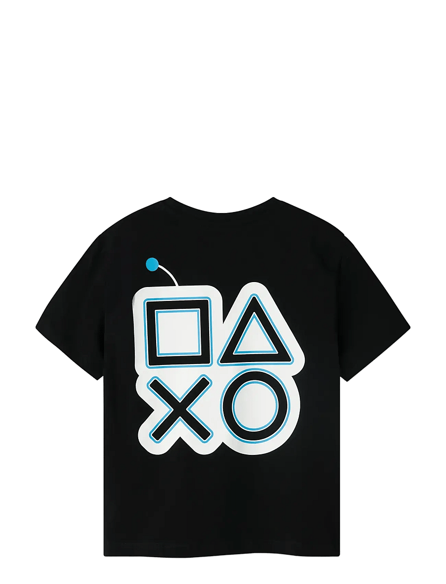 name it - NKMSTEVE PLAYSTATION SS NREG TOP BOX BFU - marškinėliai trumpomis rankovėmis - black - 2