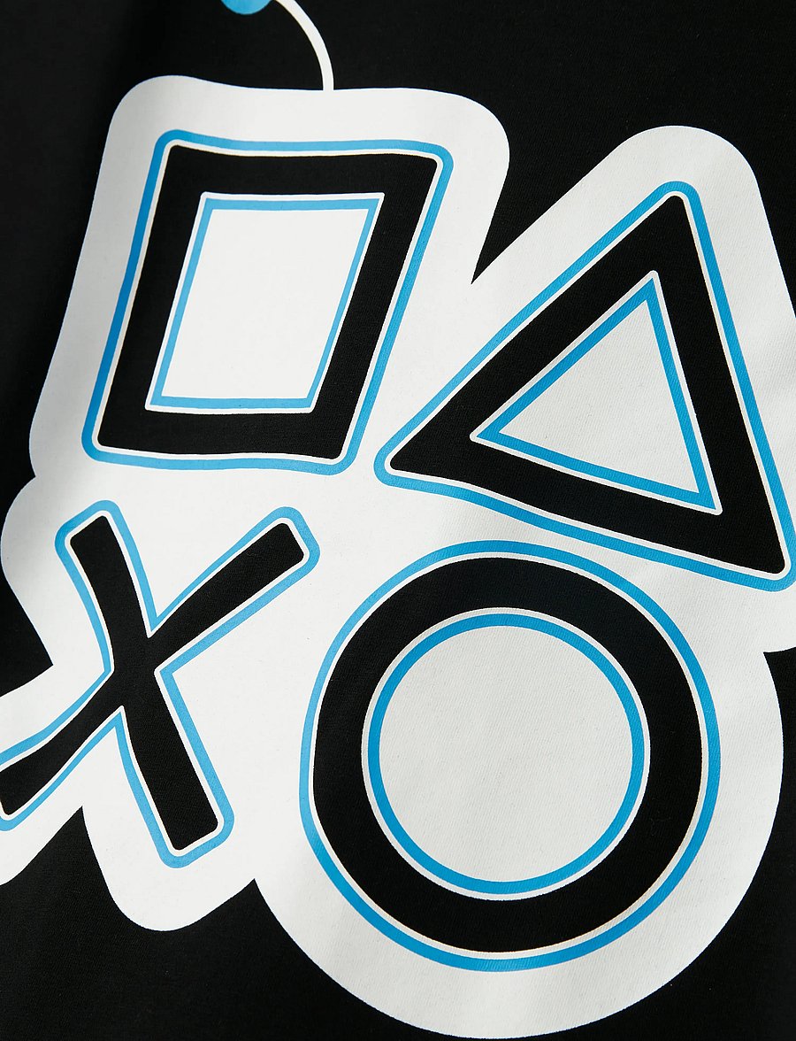 name it - NKMSTEVE PLAYSTATION SS NREG TOP BOX BFU - marškinėliai trumpomis rankovėmis - black - 4