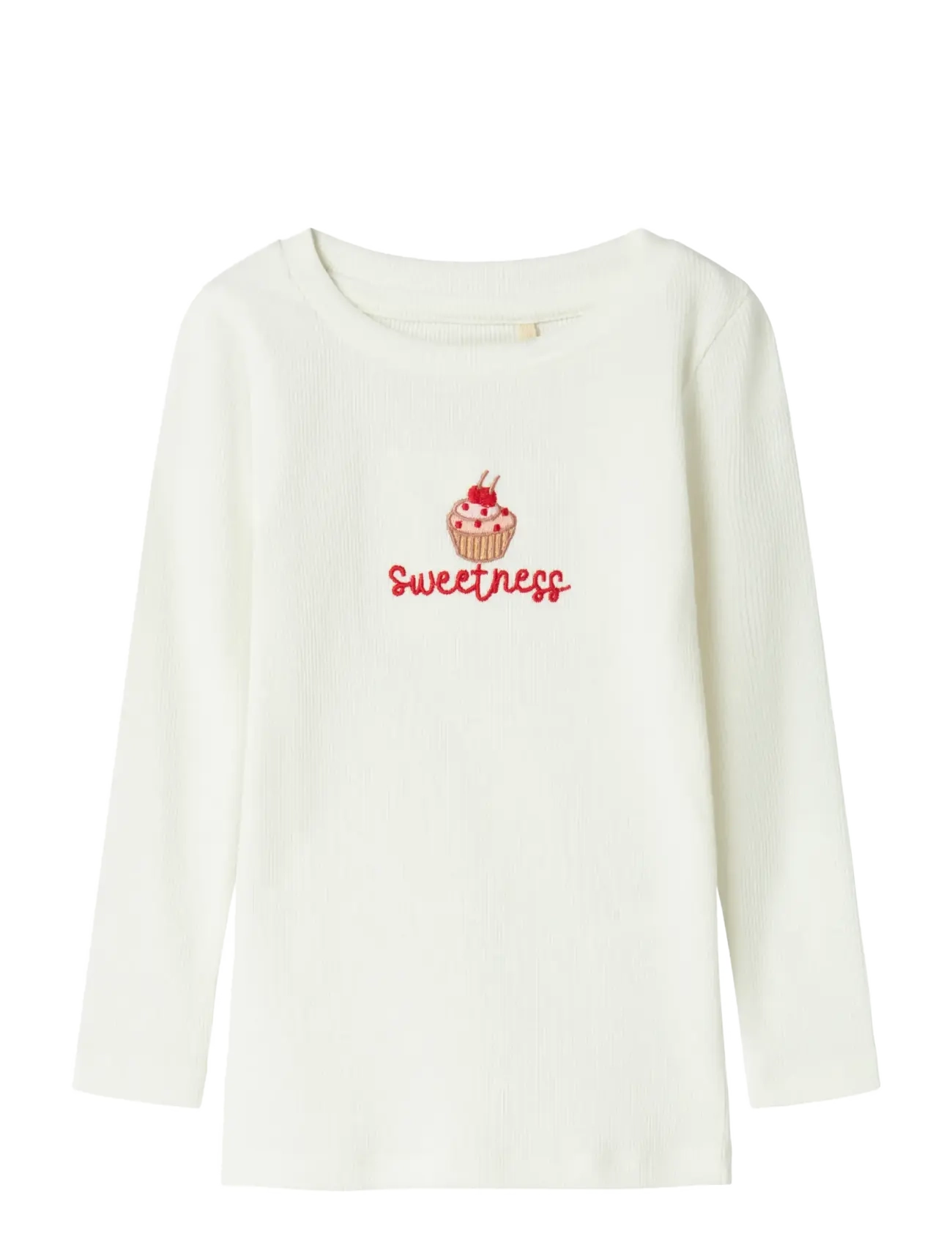 name it NMFNATASJA SLIM LS TOP - Riided - CLOUD DANCER / white