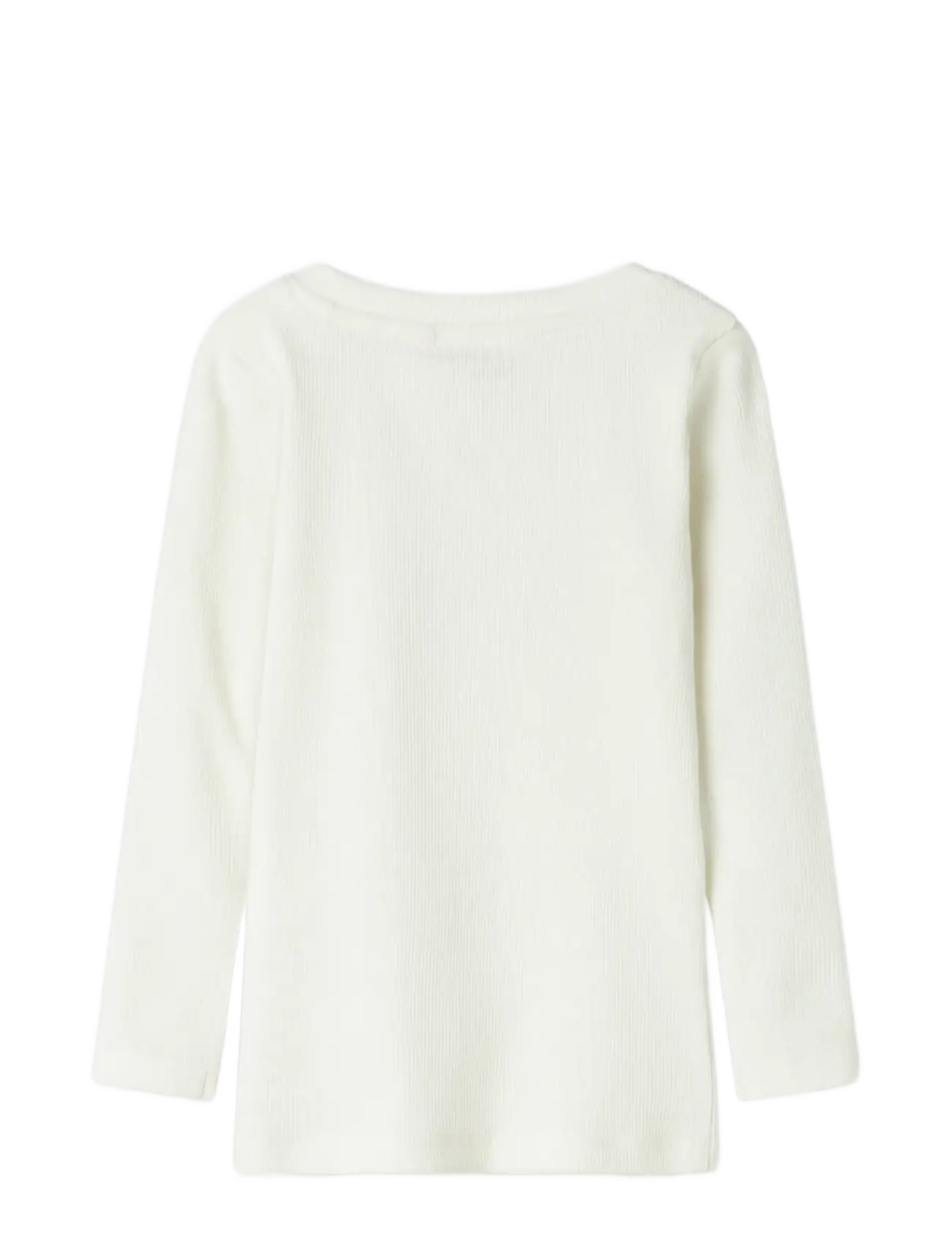 name it - NMFNATASJA SLIM LS TOP - dlugi-rekaw - cloud dancer - 2