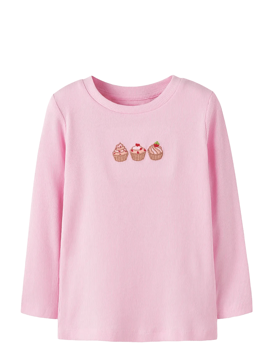 name it - NMFNATASJA SLIM LS TOP - langærmede t-shirts - sweet dreams - 0