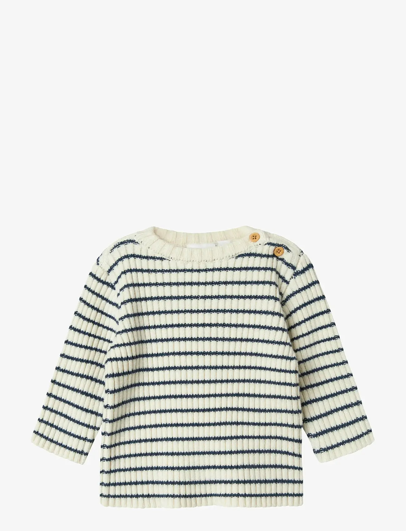 name it - NBMOSTRIPE LS KNIT - pullover - insignia blue - 1