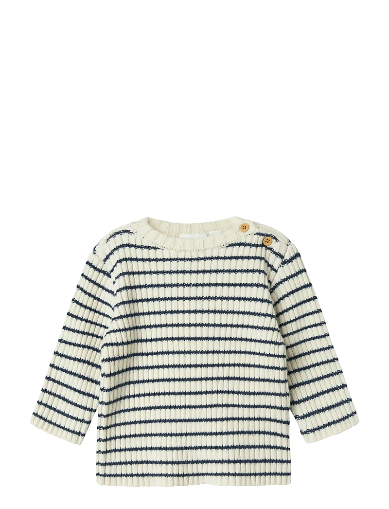 name it - NBMOSTRIPE LS KNIT - pullover - insignia blue - 1