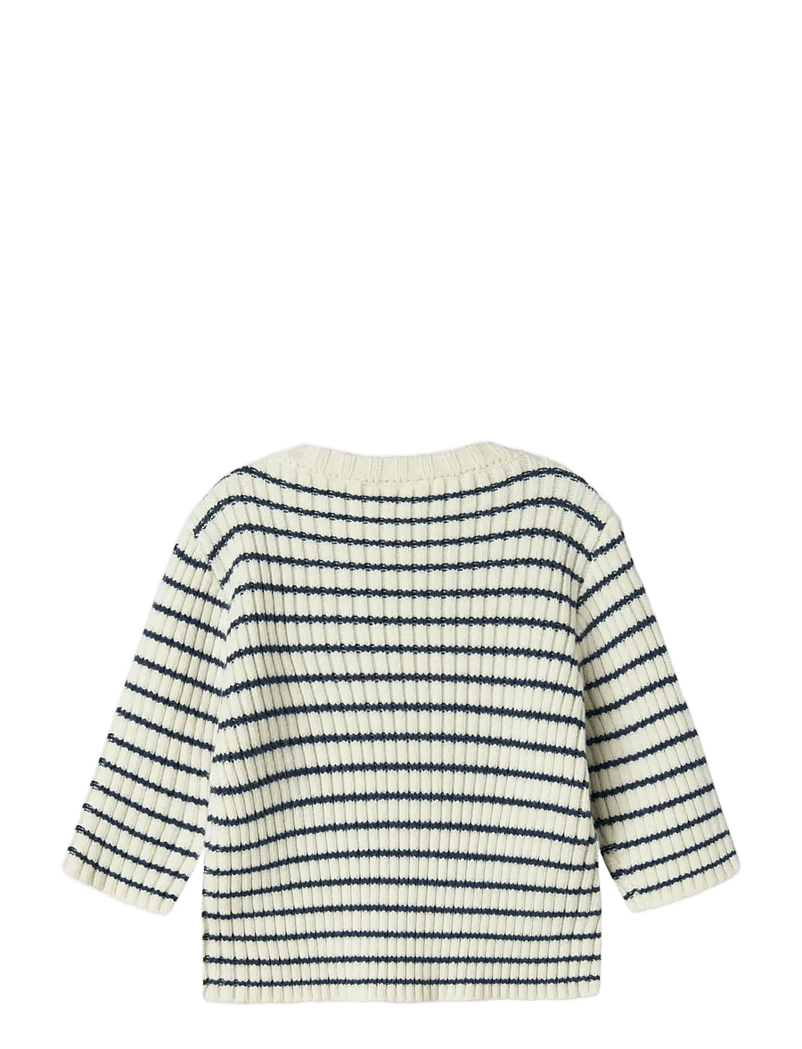 name it - NBMOSTRIPE LS KNIT - gensere - insignia blue - 2