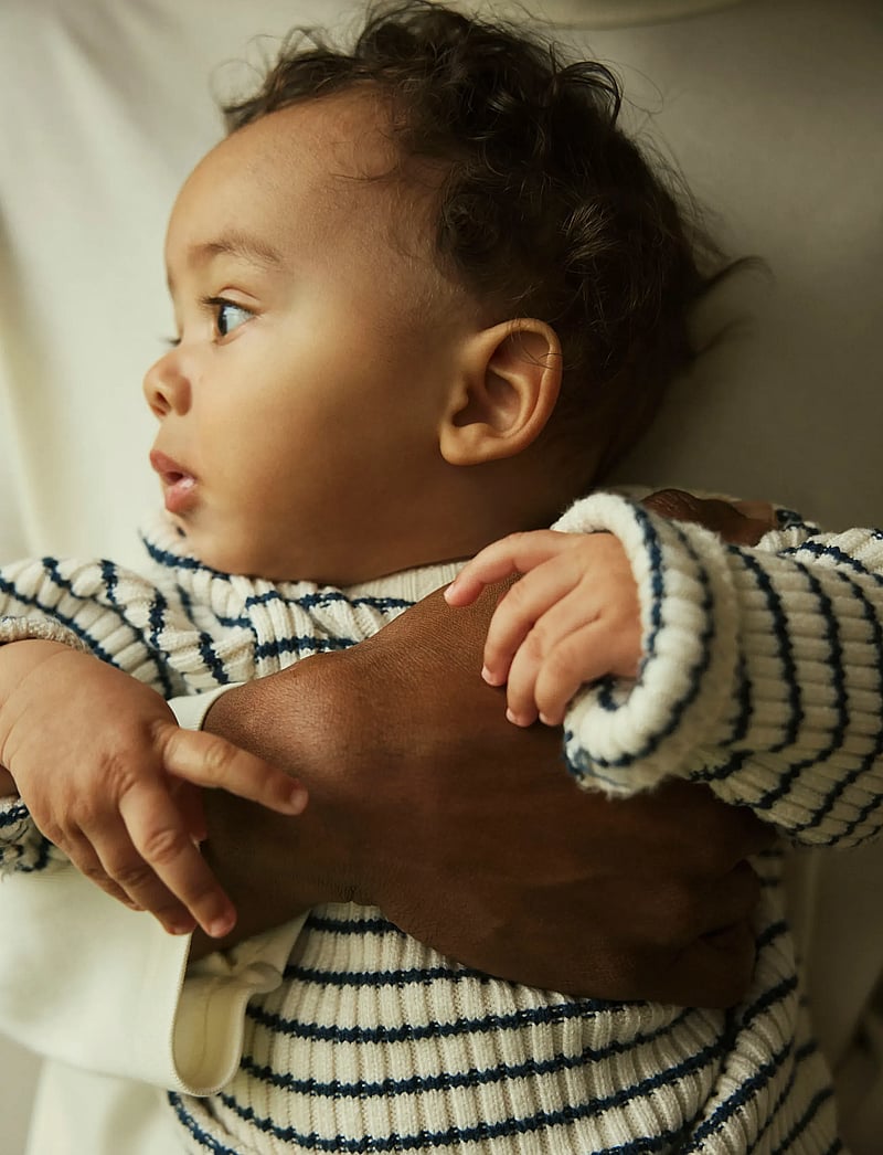 name it - NBMOSTRIPE LS KNIT - pullover - insignia blue - 4