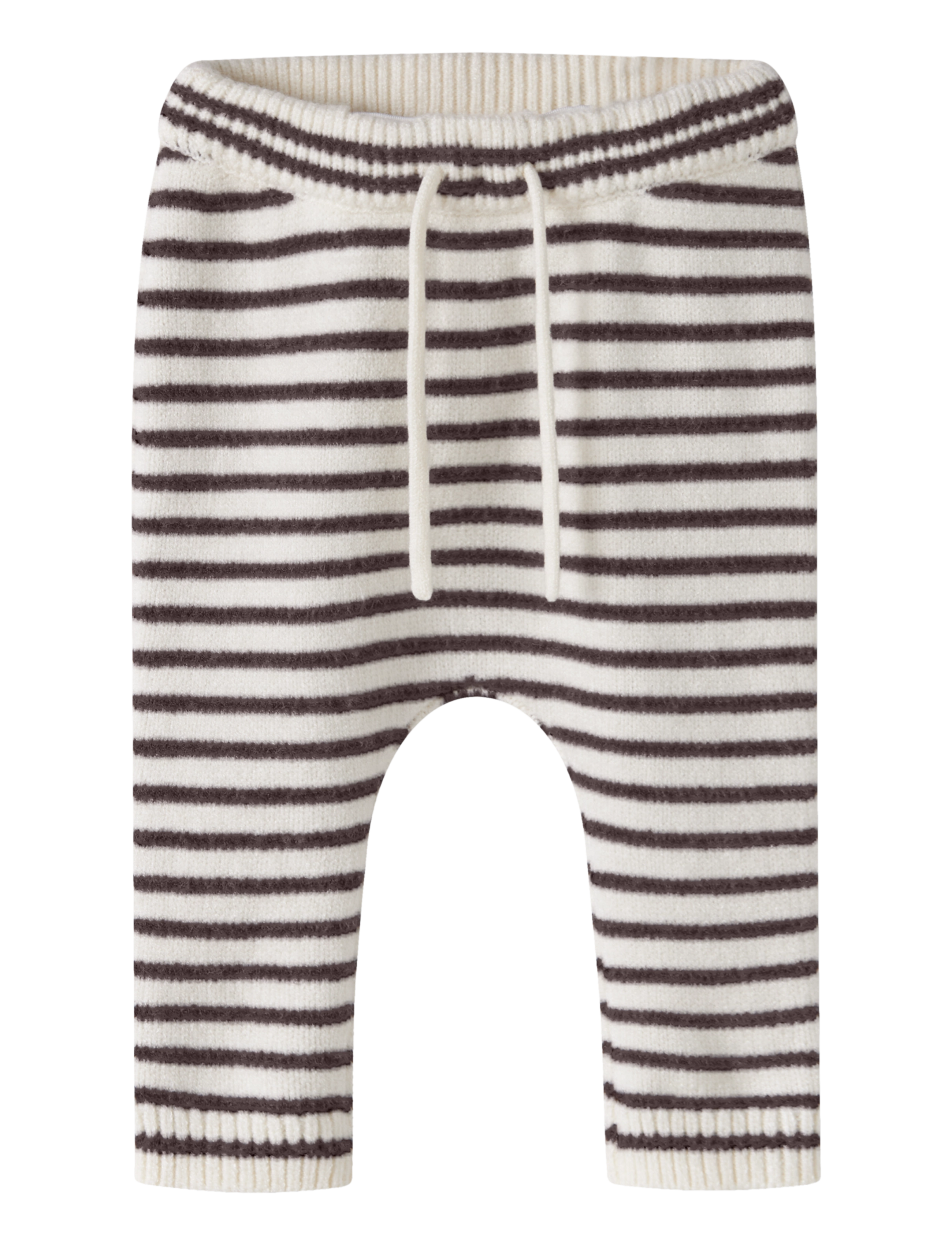 name it - NBMOSTRIPE KNIT PANT - antique white - 0