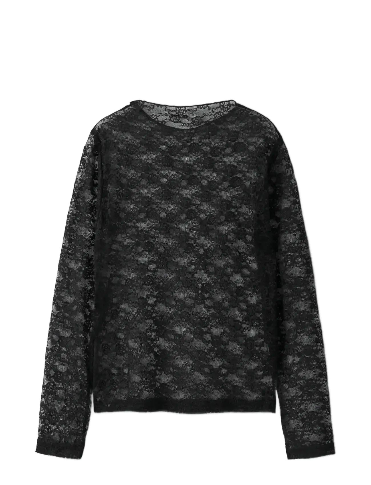 name it - NKFNACE LS TOP - sommerschnäppchen - black - 2