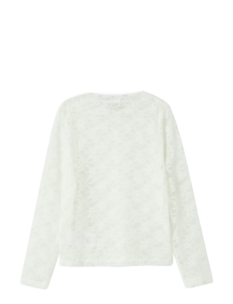 name it - NKFNACE LS TOP - pluusid ja tuunikad - cloud dancer - 1