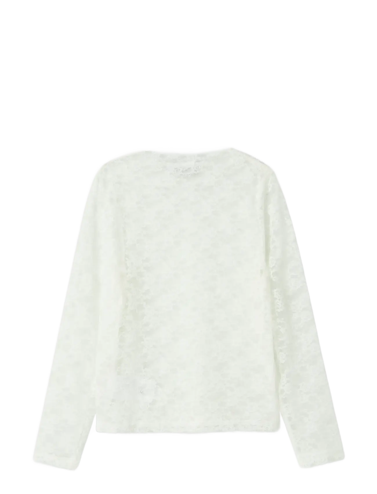 name it - NKFNACE LS TOP - blusen & tuniken - cloud dancer - 1