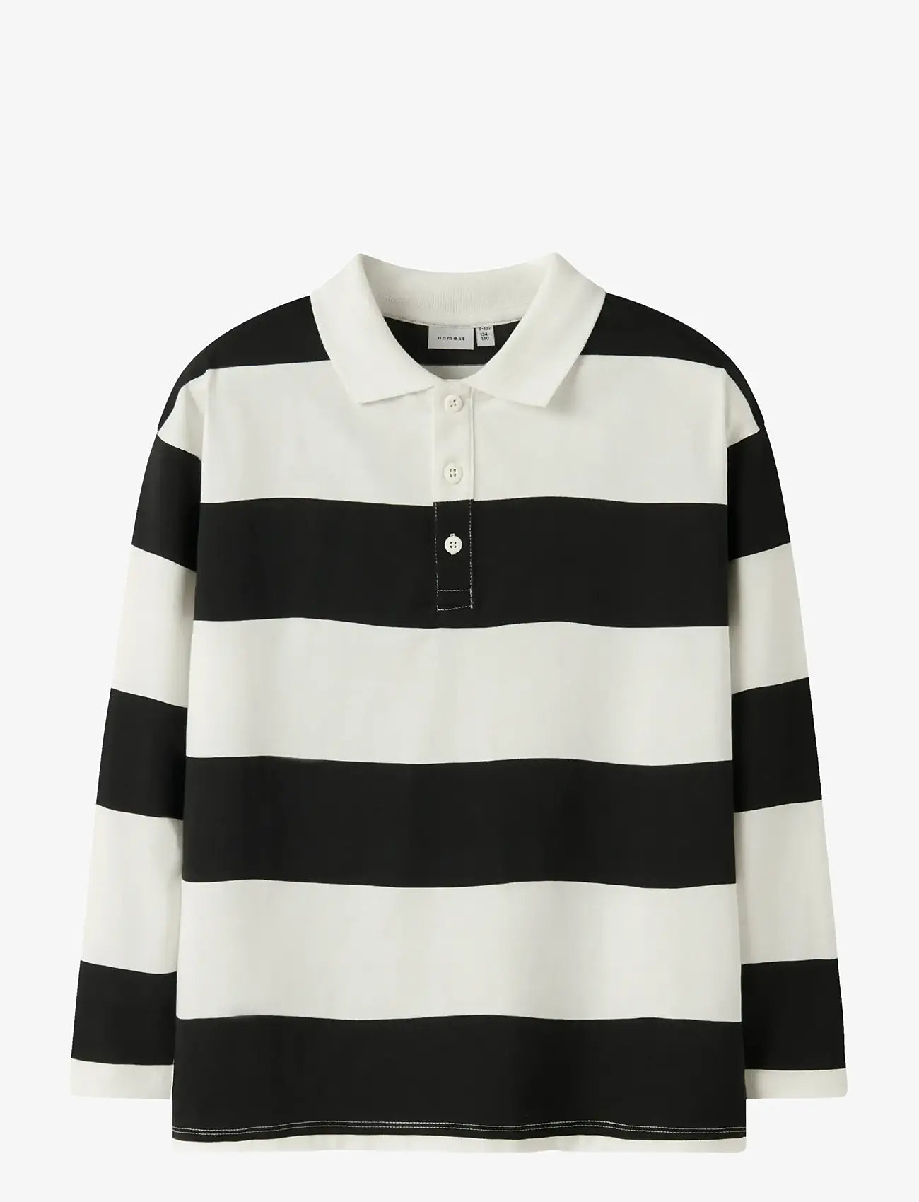 name it - NKMNUTIVA LS RLX POLO - langärmelig poloshirt - cloud dancer - 0