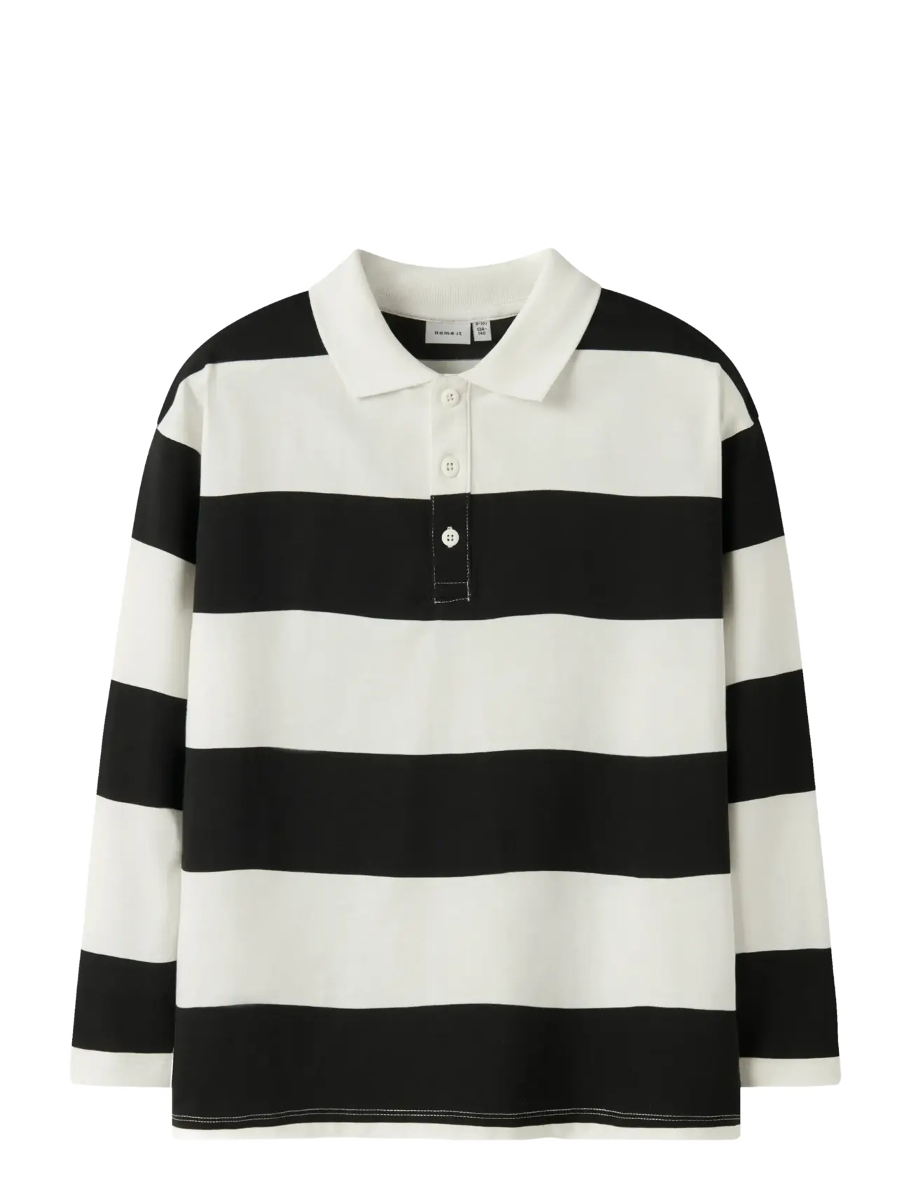 name it NKMNUTIVA LS RLX POLO - 4 for 3 - CLOUD DANCER / black