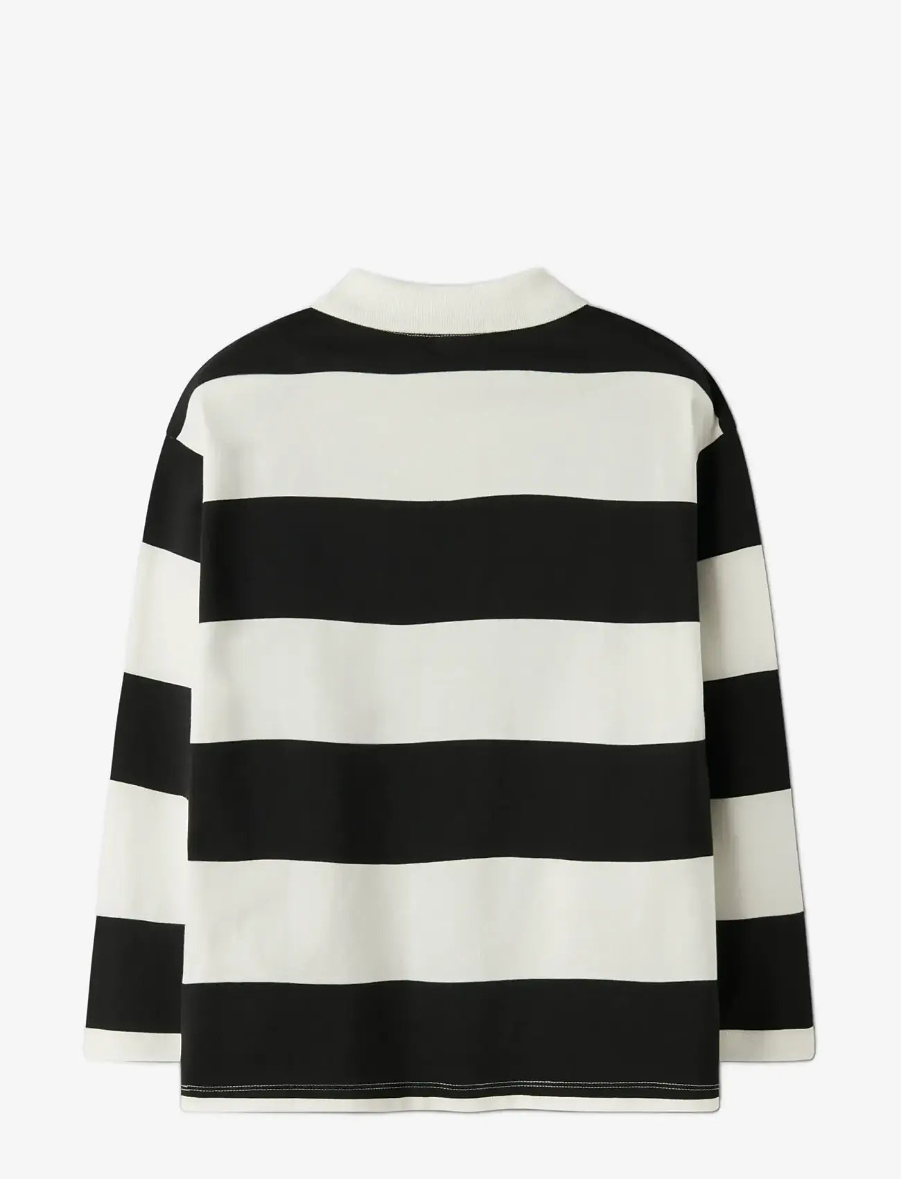 name it - NKMNUTIVA LS RLX POLO - langärmelig poloshirt - cloud dancer - 1