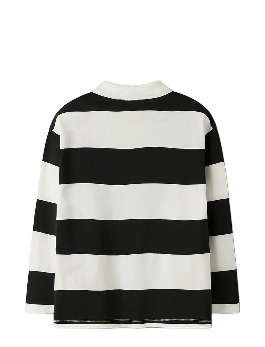 name it - NKMNUTIVA LS RLX POLO - langärmelig poloshirt - cloud dancer - 1